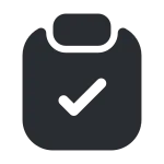 Clipboard Tick SVG Icon